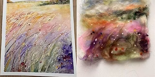 Watercolour and wet felting workshop @ Bolton Fell and Walton Mosses NNR