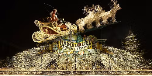 Der Weihnachtsmarkt am Hamburger Rathaus