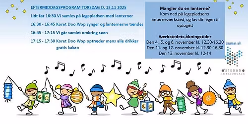 LANTERNEVANDRING I KILDEV\u00c6LDSPARKEN \ud83c\udfee\ud83c\udfee\ud83c\udfee