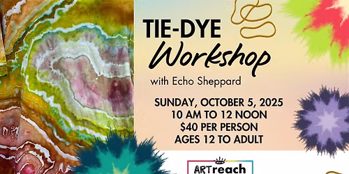 Tie Dye Workshop: Geode Method