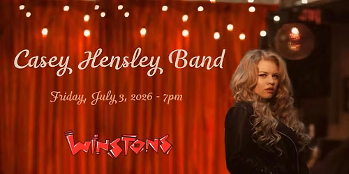 Casey Hensley Band LIVE at WinstonsOB