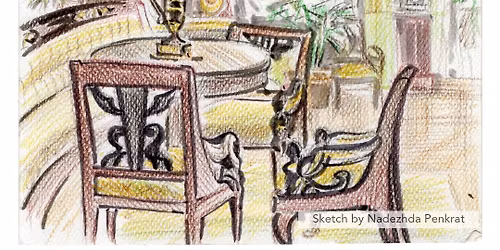 Sketch session: Sinebrychoffin taidemuseo 