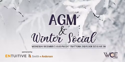 WCE AGM & Winter Social