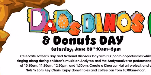 Dads, Dinos and Donuts Day