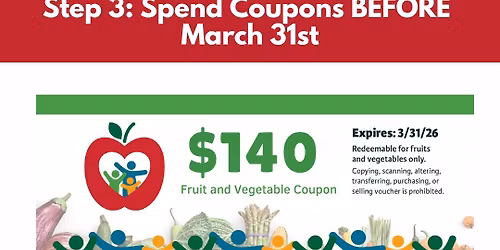 Family Fruit and Vegetable Coupon Signup in Cincinnati