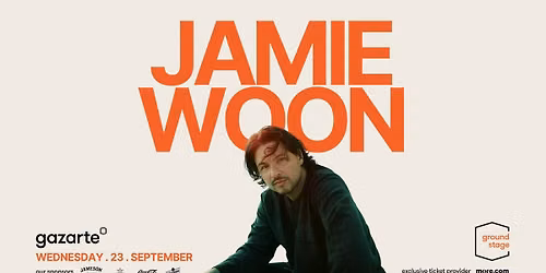 JAMIE WOON live in Athens | \u03a4\u03b5\u03c4\u03ac\u03c1\u03c4\u03b7 23 \u03a3\u03b5\u03c0\u03c4\u03b5\u03bc\u03b2\u03c1\u03af\u03bf\u03c5 2026 || gazarte ground stage 