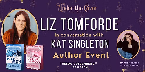 Liz Tomforde Signing Event