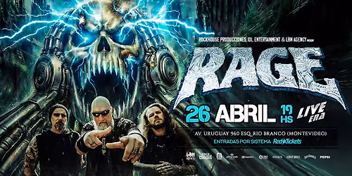 Rage en Uruguay - 26 de Abril