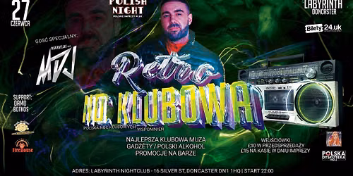 RETRO NOC KLUBOWA W DONCASTER \ud83d\udd0a MARIODEEJAY PRES. MDJ \ud83c\uddf5\ud83c\uddf1