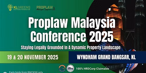 (HRDC Claimable) Proplaw Malaysia Conference 2025