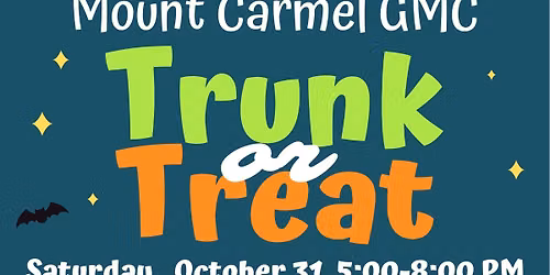 Mt. Carmel GMC Trunk or Treat 2026