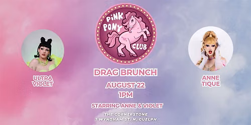 PINK PONY CLUB DRAG BRUNCH! ALL CHAPPELL ALL MORNING!