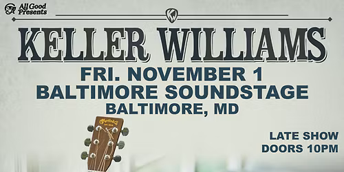 Keller Williams at Wildwood Smokehouse and Saloon