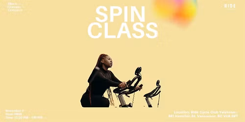 BWCV X RIDE CYCLE CLUB SPIN CLASS