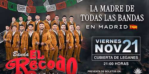 La Banda el Recodo el Madrid