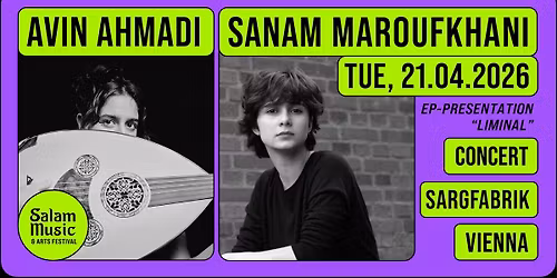 Avin Ahmadi \/\/ Sanam Maroufkhani \u2013 Salam Music Festival 2026