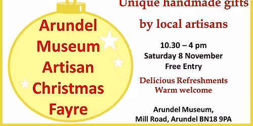 Arundel Museum Artisan Christmas Fayre