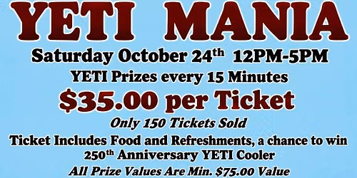 YETI MANIA!!