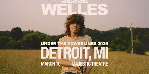 Jesse Welles at the Majestic Theatre - Detroit, MI