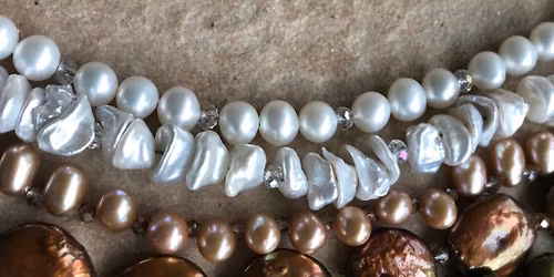 Freshwater Pearl & Crystal Bracelet Class at Centered Earth
