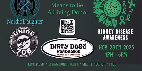 Benefit Show for Mark Linne - Learn how to become a Donor!!