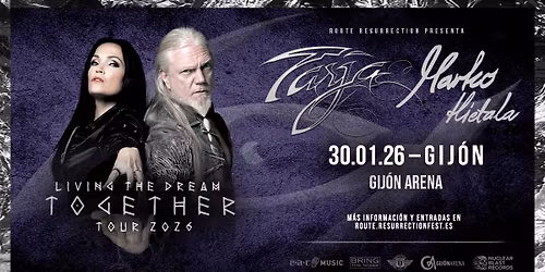 Route Resurrection: Tarja y Marko Hietala (Gij\u00f3n, 2026)