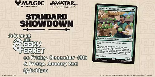 Standard Showdown at The Geeky Ferret!