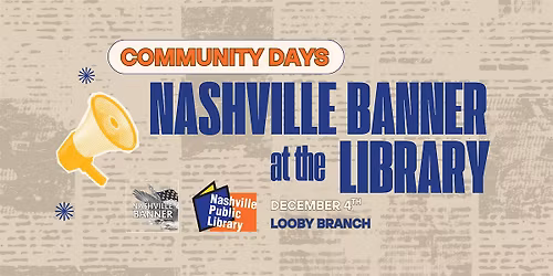 Nashville Banner Coworking Days - Looby Branch Library