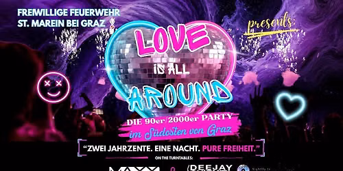 LOVE IS ALL AROUND