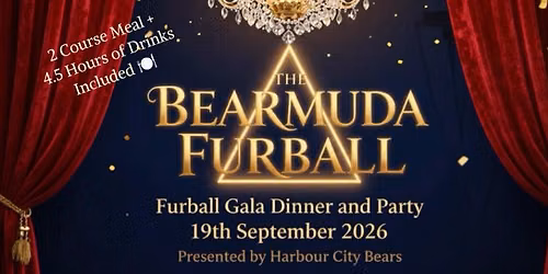 Bear Pride 2026: Bearmuda Furball Gala Dinner and Party