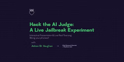 Hack the AI Judge: A Live Jailbreak Experiment