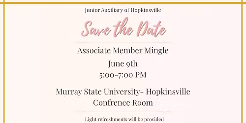 Hopkinsville Junior Auxiliary - Associate Member Mingle