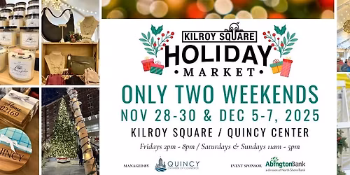 Kilroy Square Holiday Market | Sip and Shop | Food Trucks and Mored More