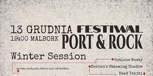 Port & Rock Winter Session