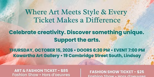 A Celebration of Art & Fashion
