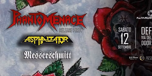 PHANTOM MENACE + Asphaltator + Messerschmitt \/\/ Defrag - 12.09.2026