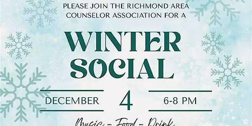 Richmond Area Counselor Association (RACA) Winter Social