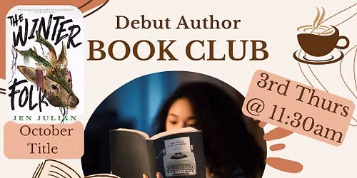 Debut Author Book Club - The Winter Folk by Jen Julian
