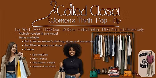 Coiled Closet Thrift Pop-Up!