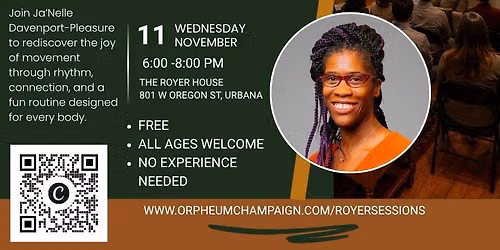 The Royer Sessions presents THE CONVERSATION: LEARNING TO SPEAK THROUGH MOVEMENT