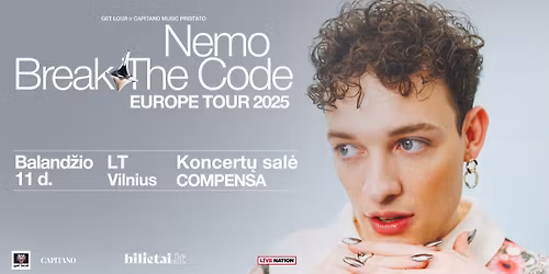 NEMO - Break the Code Europe Tour - Vilnius