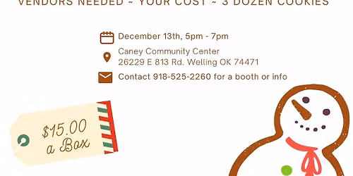 Cookie Stroll & Vendor Event