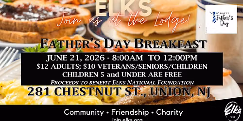 FATHER'S DAY BREAKFAST
