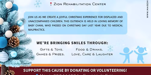 Christmas Away from Home for Displaced Kids