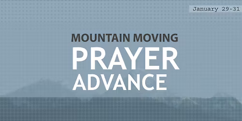 Men's Prayer Advance