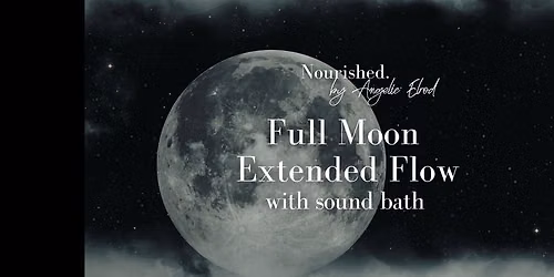 Full Moon Extended Flow with Sound Bath