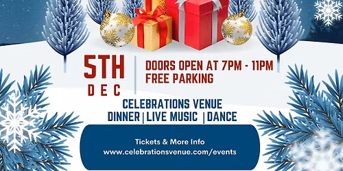 White Christmas Dinner & Dance Party!