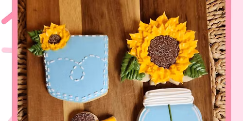 Sunflower Themed Cookie Class