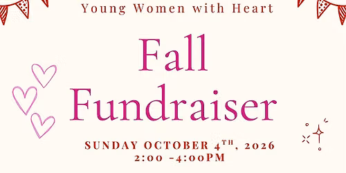Young Women With Heart Fall Fundraiser