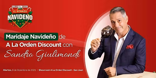 Maridaje Navide\u00f1o en A La Orden Discount con Sandro Giulimondi